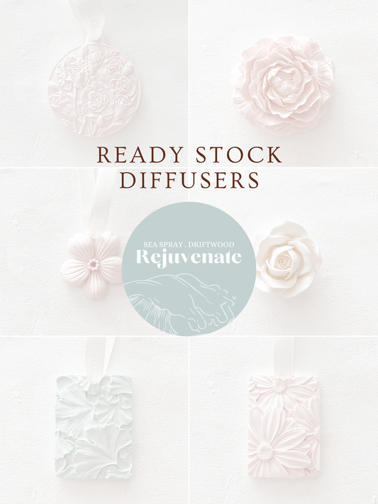 REJUVENATE (sea spray & driftwood) Scented Diffuser - ready stock