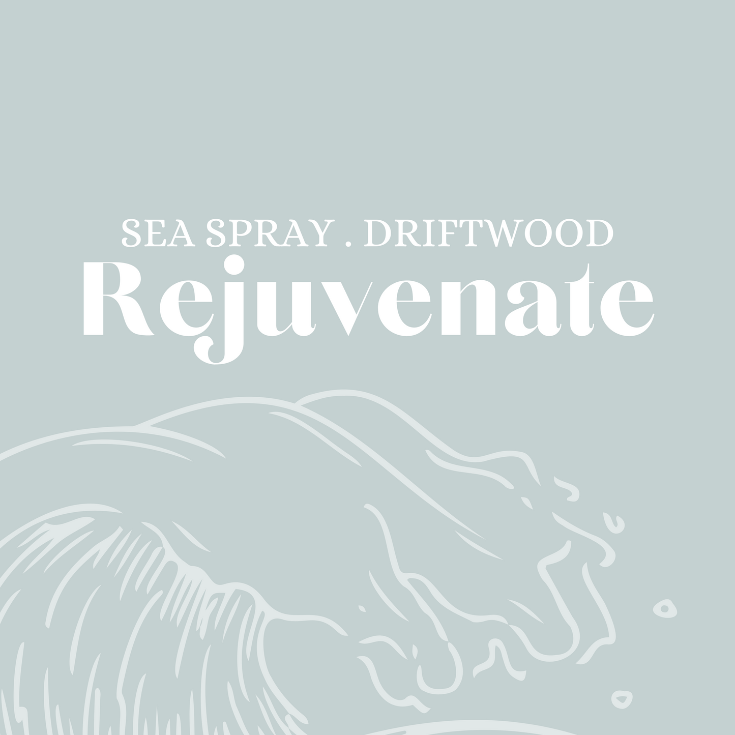 REJUVENATE (sea spray & driftwood) Scented Diffuser - ready stock