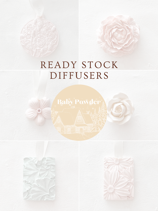 Baby Powder Scented Diffuser - ready stock