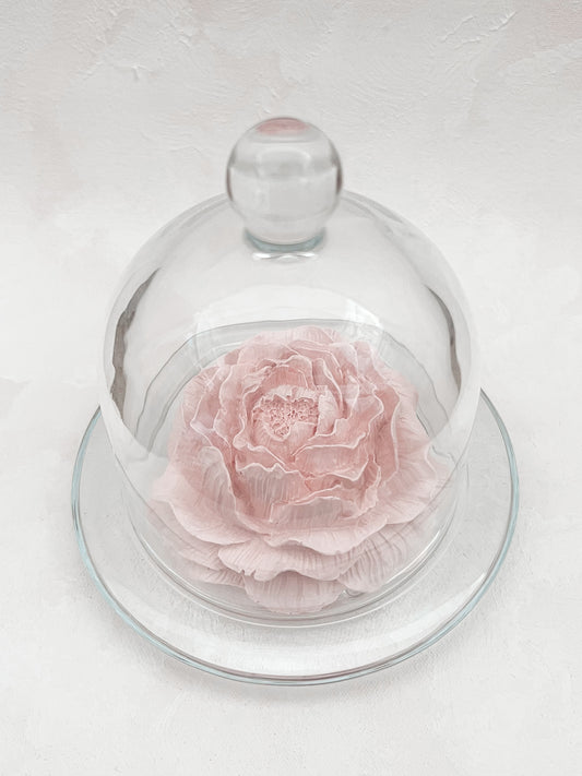 [GIFT SET] PEONY Diffuser + Glass Dome
