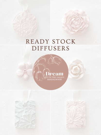 DREAM (lily of the valley & sandalwood) Scented Diffuser - ready stock