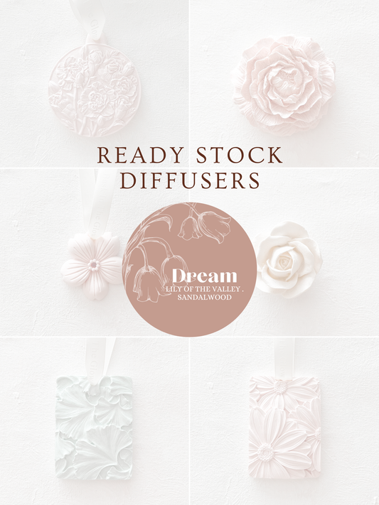 DREAM (lily of the valley & sandalwood) Scented Diffuser - ready stock